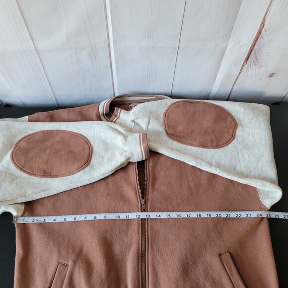 Golden Loop Zip Sweater Jacket, Men’s L, Vintage College Athletic Zip Up, EUC - Picture 6 of 7